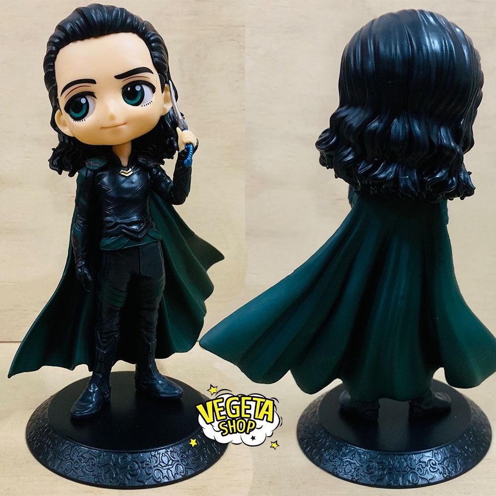 Mô hình Marvel Avengers DC - Q Posket - Joker Harley Quinn Captain Iron Spider man Thor Loki Cat Wonder Women - Cao 15cm