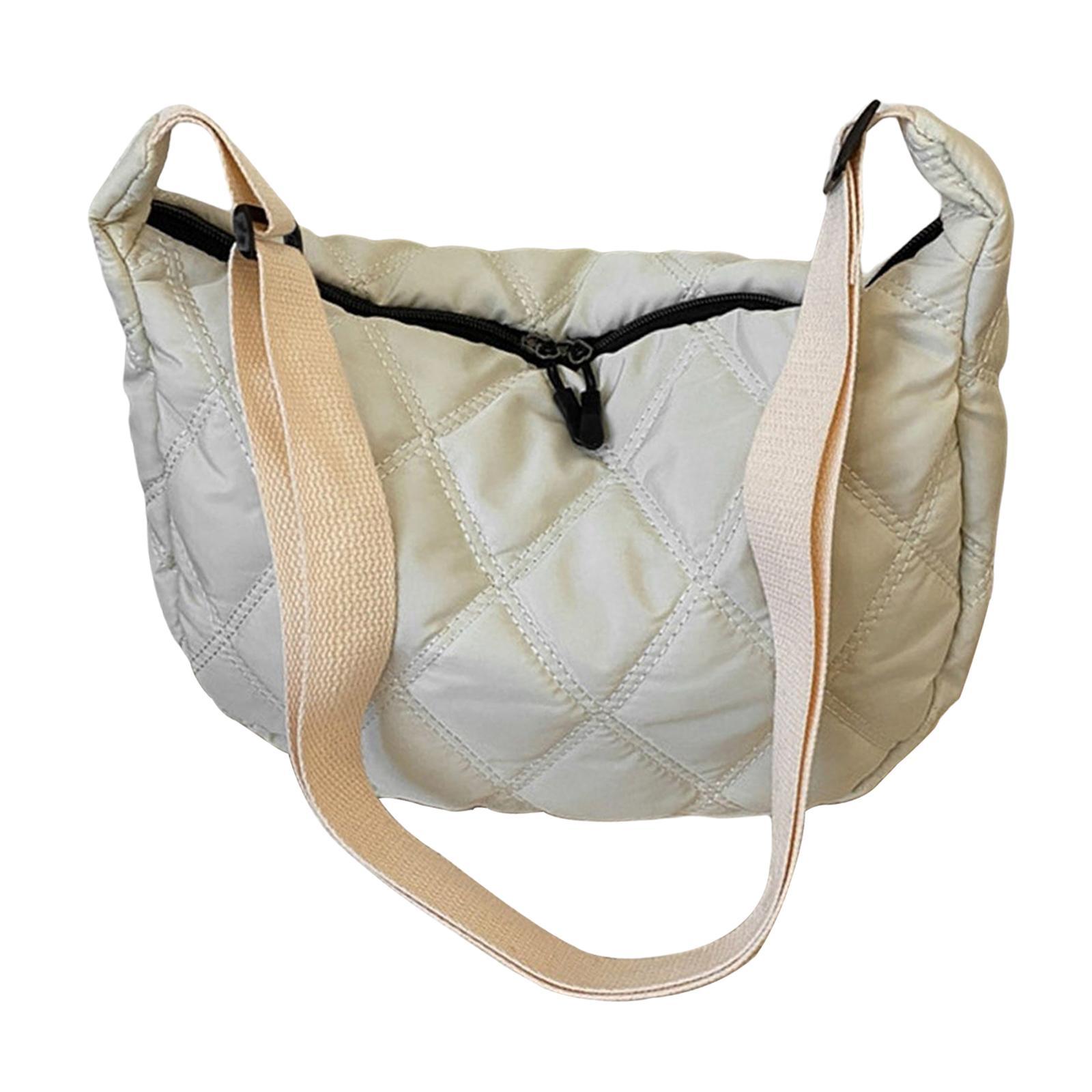 Women Crossbody Bags Oxford Cloth Shoulder Bag Big Capacity Tote Beach Dumpling Bun