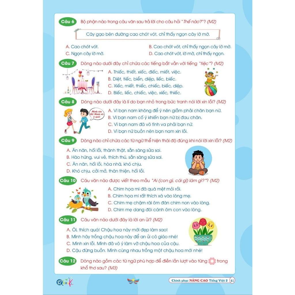 Chinh Phục Nâng Cao Tiếng Việt Lớp 2 - Cánh Diều - Cả Năm ( 1 Cuốn )  - Bản Quyền