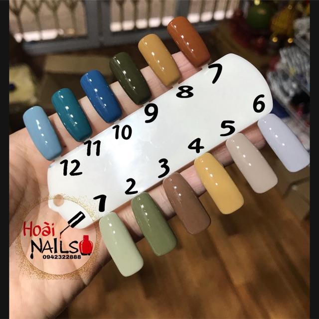 Sơn gel lẻ chọn màu enou - phụ kiện nail