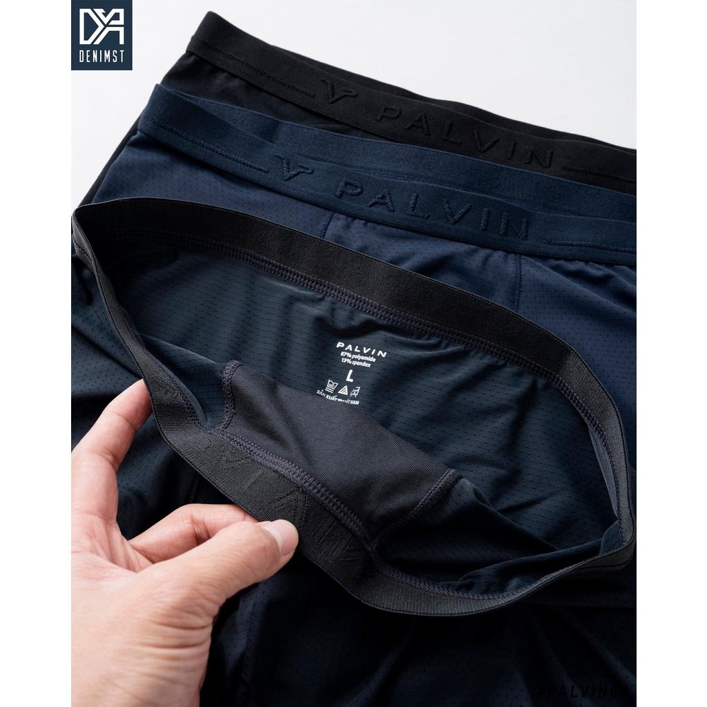 Quần Boxer Nam Cao Cấp DENIMST PV08 Chất Cotton Co Dãn 4 Chiều Có Lỗ Thoáng Khí, Dáng Slim Fit