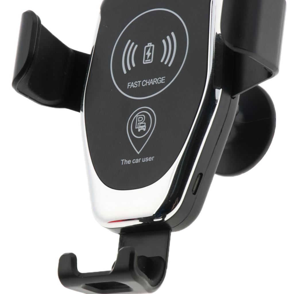 Car Mount Fast Wireless Charge Charger for Qi Compatible Smart Phone