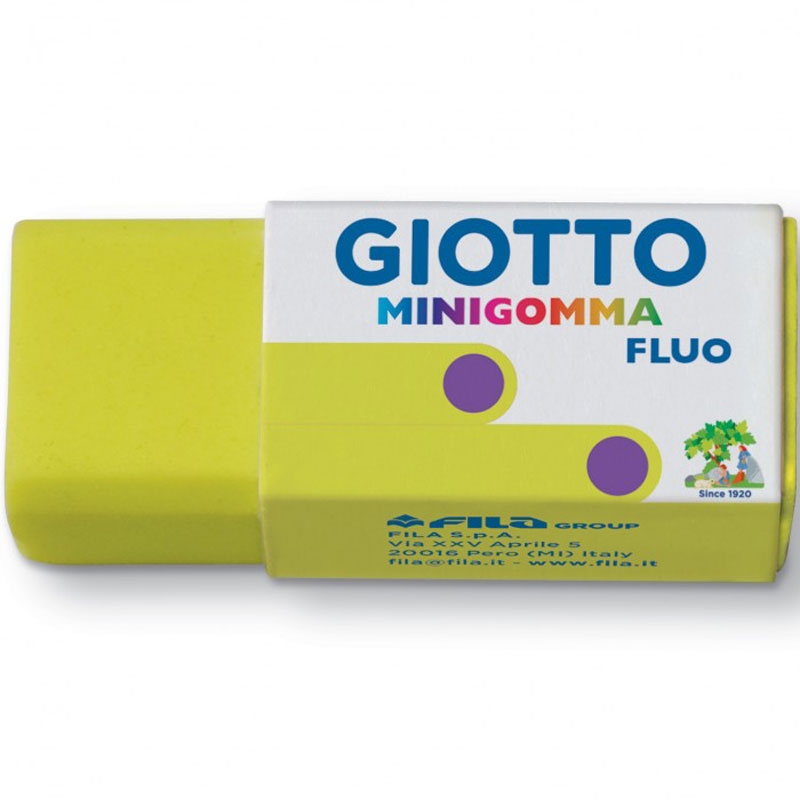 Hình ảnh Gôm Sắc Màu Giotto Minigomma F232700 (Mẫu Màu Giao Ngẫu Nhiên)