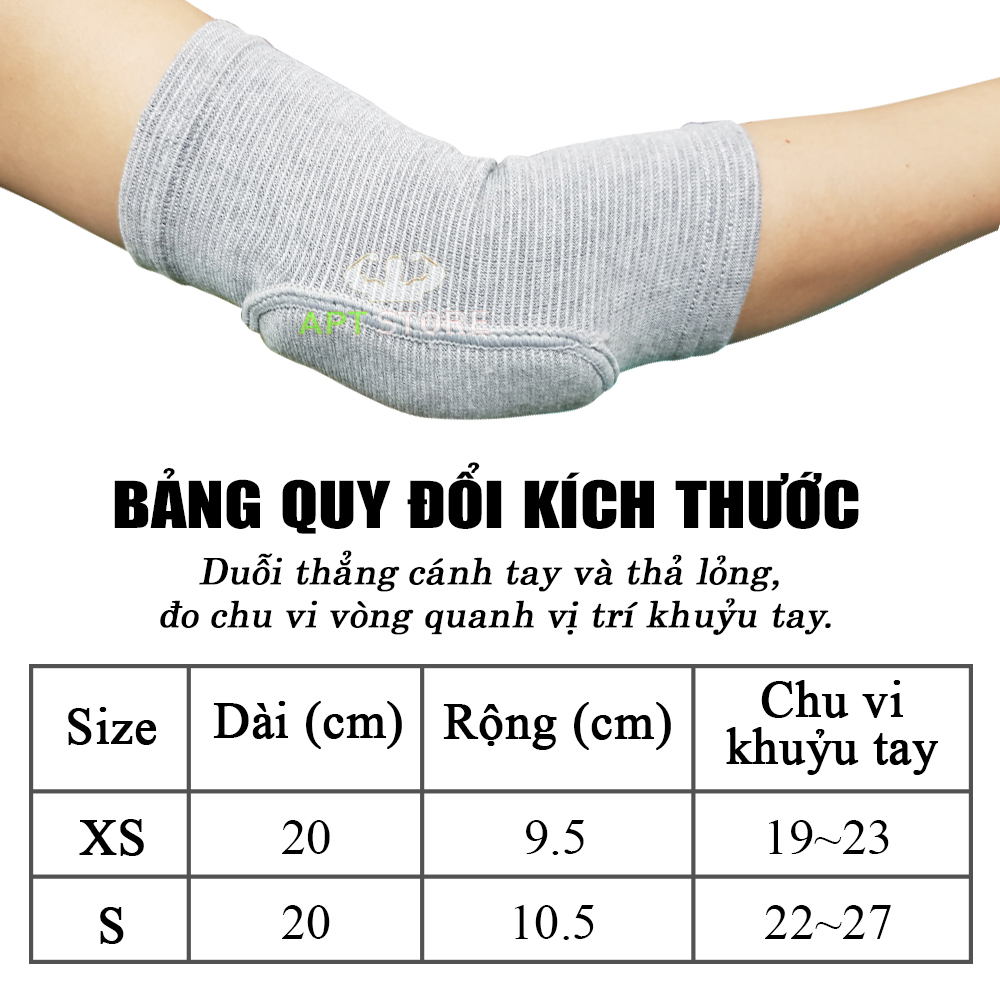 Miếng đệm bảo vệ khuỷu tay hỗ trợ tập Yoga, Gym, chơi thể thao