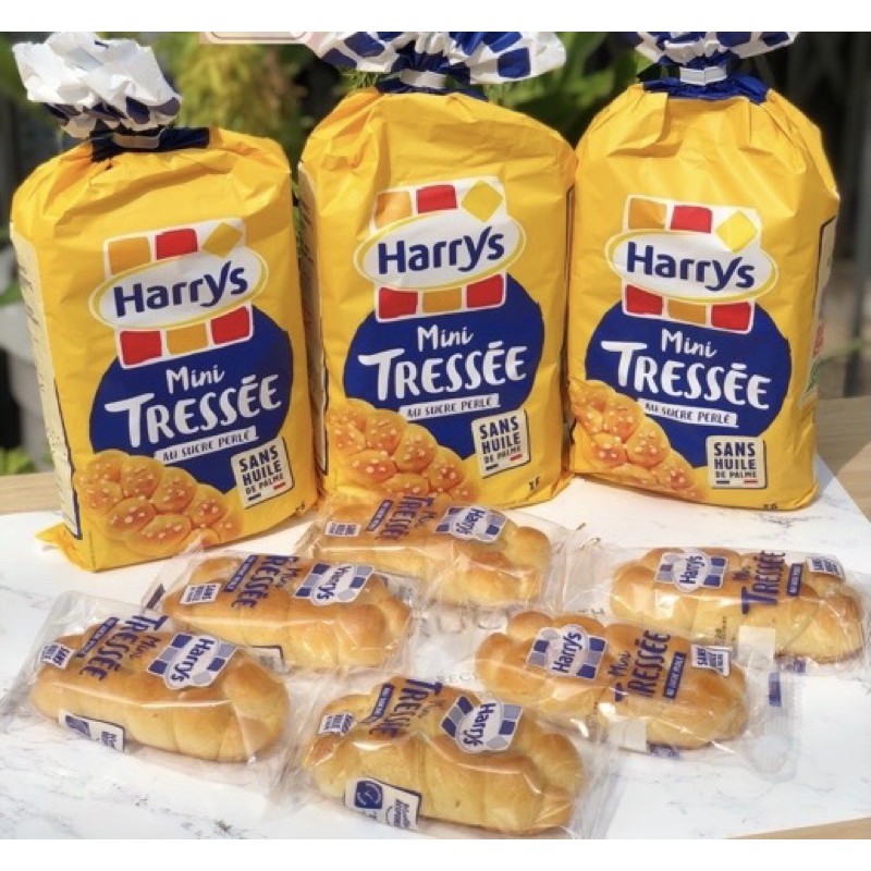 Combo 02 bánh mỳ hoa cúc Harrys Brioche Mini 210g