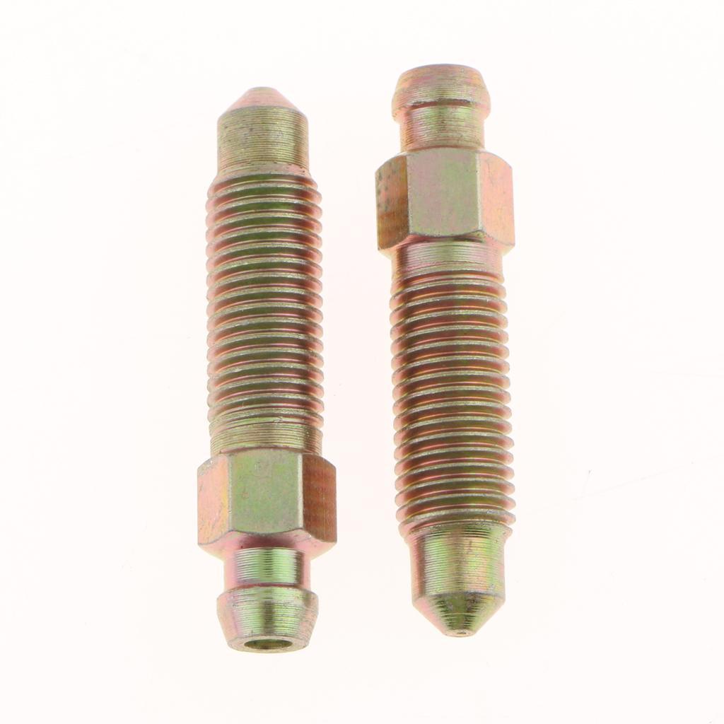 3x10 Pieces Car Front and Rear 38mm Brake Bleeder Screws M8*1mm
