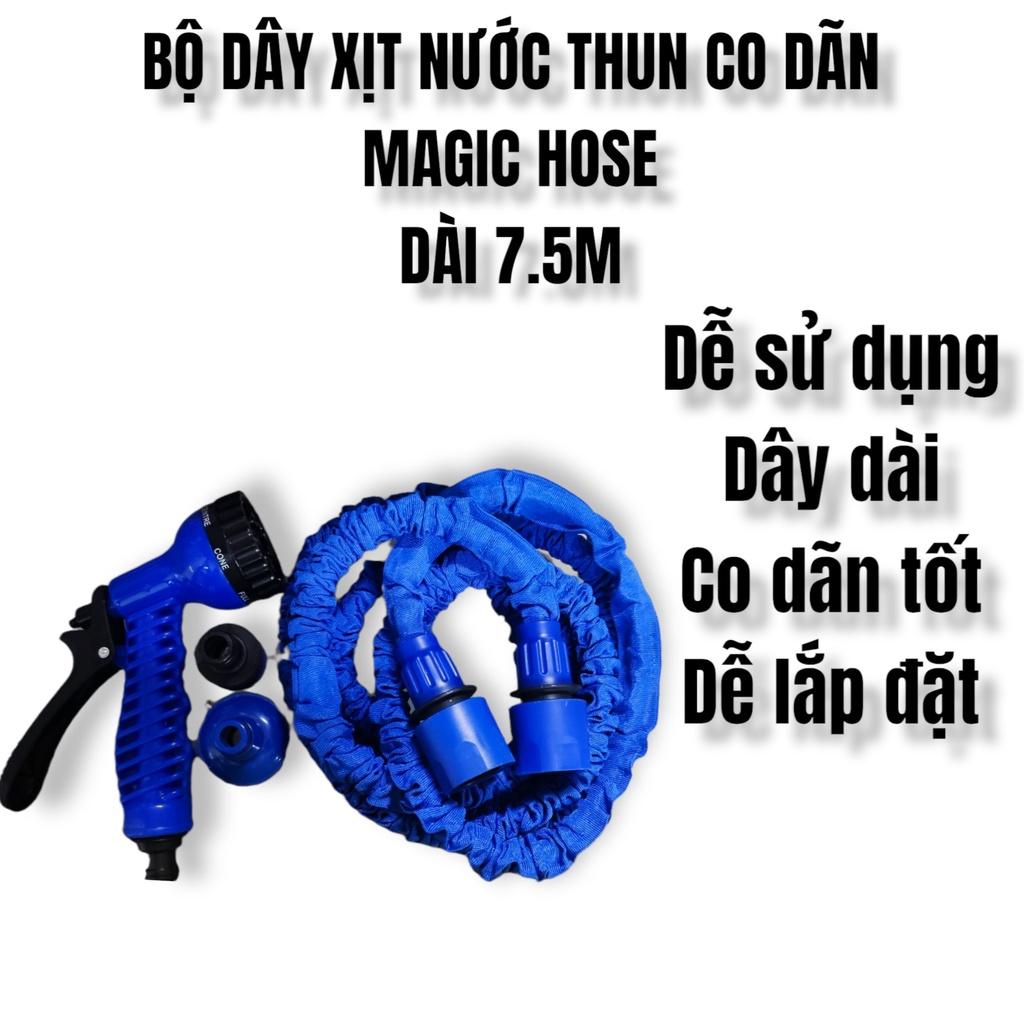 BỘ DÂY XỊT NƯỚC ĐA NĂNG CO DÃN MAGIC HOSE - 7,5M - GIAO MÀU NGẪU NHIÊN