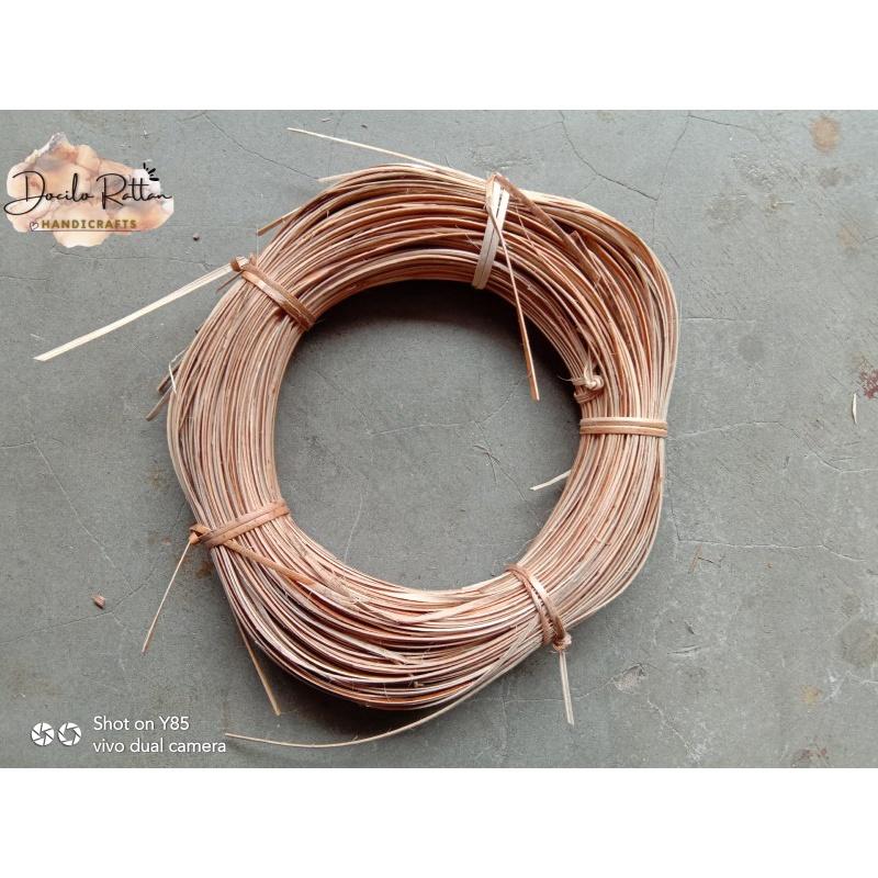 {6-7 MM] VỎ MÂY màu TỰ NHIÊN- LẠT MÂY đan, quấn trang trí bàn ghê, DIY đồ mây handmade