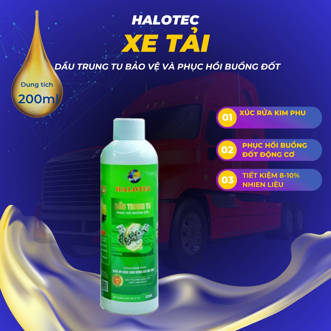 HALOTEC Dầu Trung Tu Phục Hồi Động Cơ