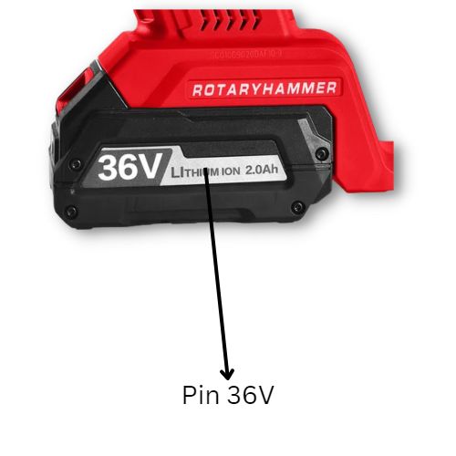 Máy khoan búa dùng pin Sencan D722801
