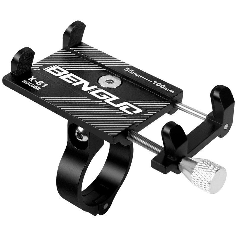 Aluminum Alloy Bicycle Mobile Phone Holder For iPhone Xiaomi Bike Handlebar GPS Mount Bracket Racks For Motorcycle Bike Bicycle