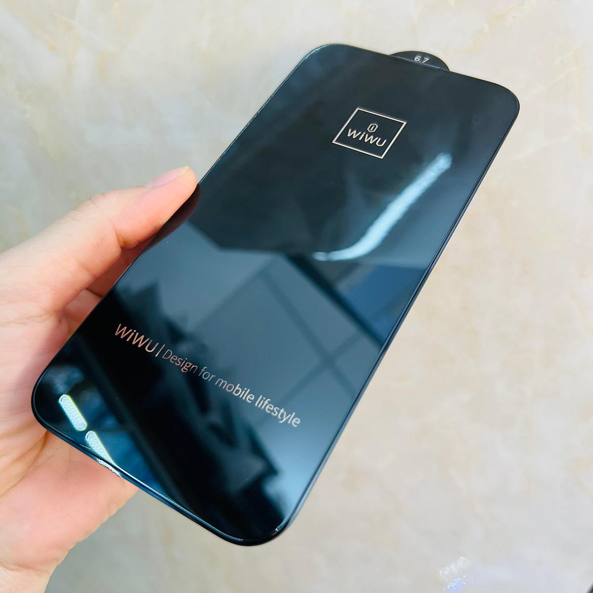 Cường lực dành cho iPhone 17 Pro Max , 17 Pro , 17 Air , 17 , 14 , 14 Plus , 14 Pro , 14 Pro Max , 15 , 15 Plus , 15 Pro , 15 Pro Max , 16 , 16 Pro , 16 Plus , 16 Pro Max WiWU iVISTA chính hãng- Hàng chính hãng