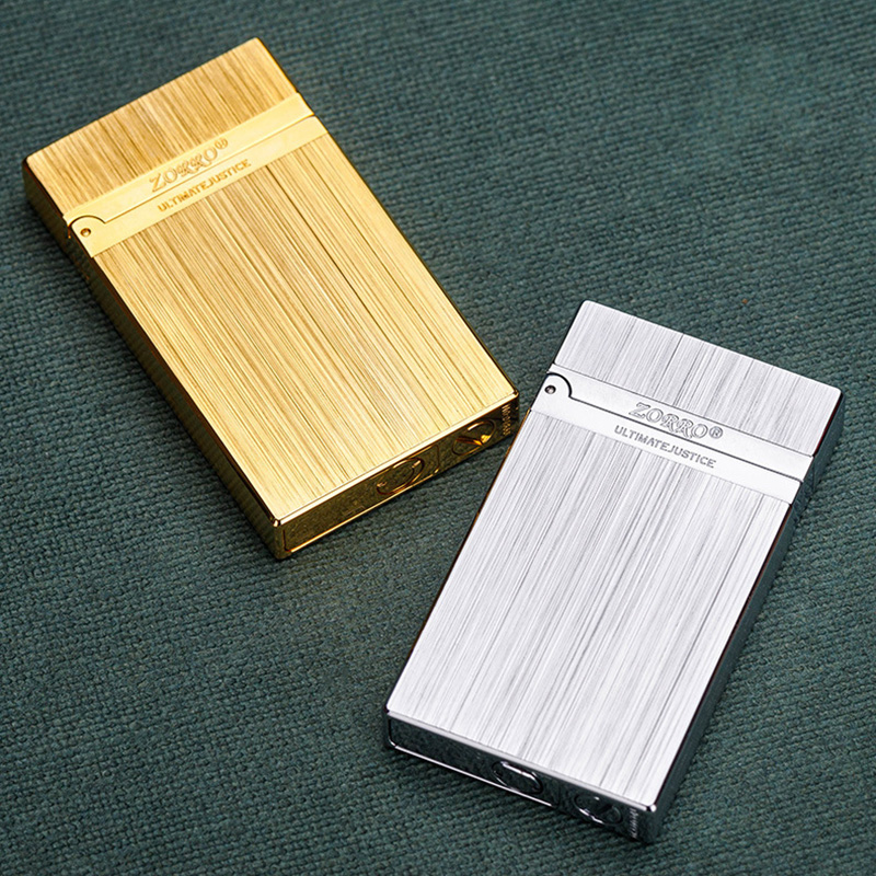 Vỏ Hột Quẹt Bật Lửa Xăng Đá Zorro Z643 Siêu Mỏng Giữ Xăng Cực Tốt, Tiếng Siêu Vang - Nhiều Màu