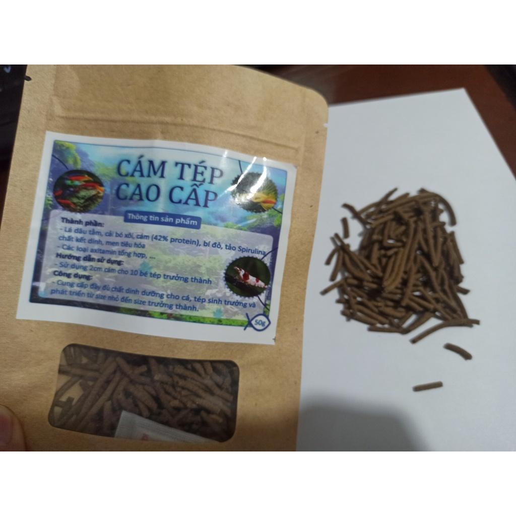 Cám tép cảnh cao cấp - cám cá thủy sinh, Pleco - thức ăn tép cảnh - phụ kiện thủy sinh- shopleo