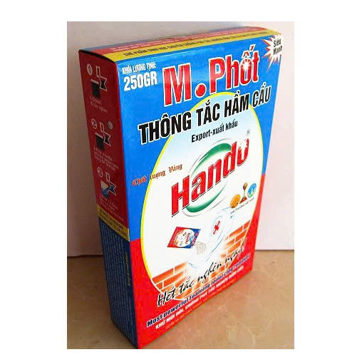 Hộp M. phốt bột Hando 250g xuất khẩu