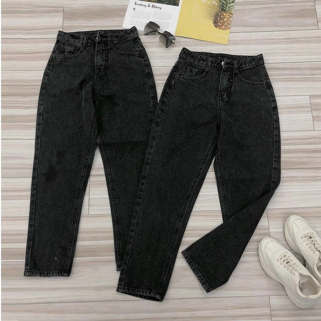 Quần jean baggy nữ lưng cao JBG211