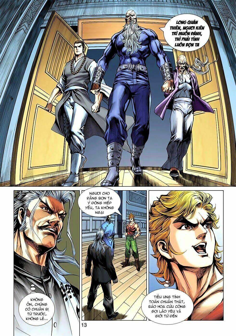 tân tác long hổ môn chapter 584 13