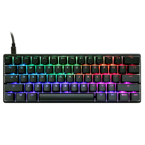 Bàn phím cơ Vortex Poker 3 Brown switch Led RGB - Hàng Chính Hãng