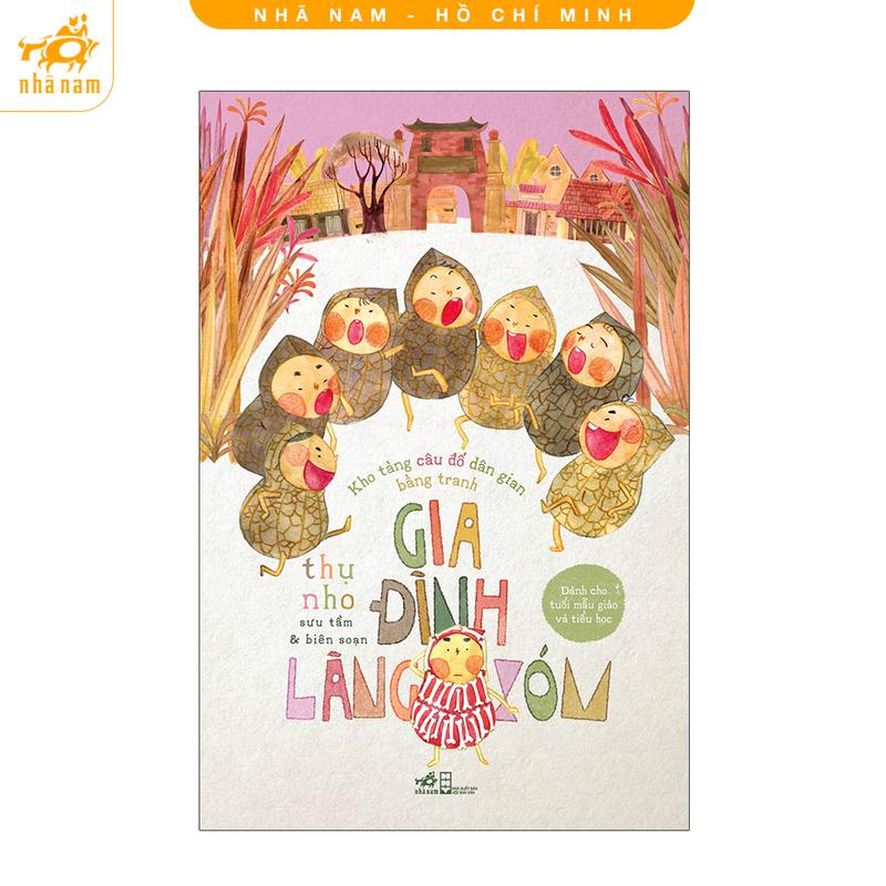 Sách - Kho tàng câu đố dân gian bằng tranh (2 tập) (Nhã Nam HCM)