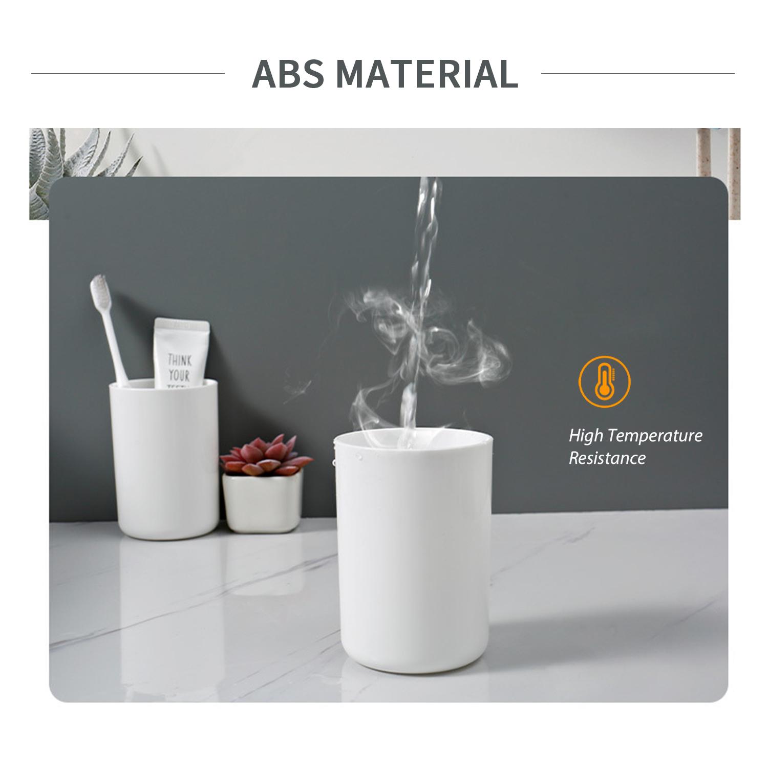 Giá để 3 bàn chải đánh răng đa chức năng với cốc đựng bàn chải đánh răng treo tường