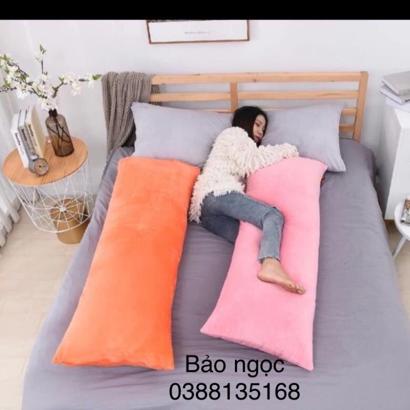GỐI ĐA NĂNG - GỐI DÀI- GỐi ÔM vải nhung mịn