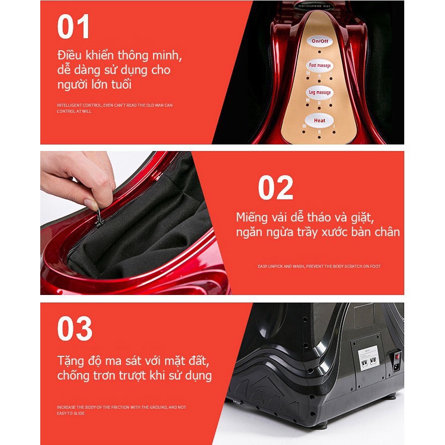 Massager chân Hàn quốc