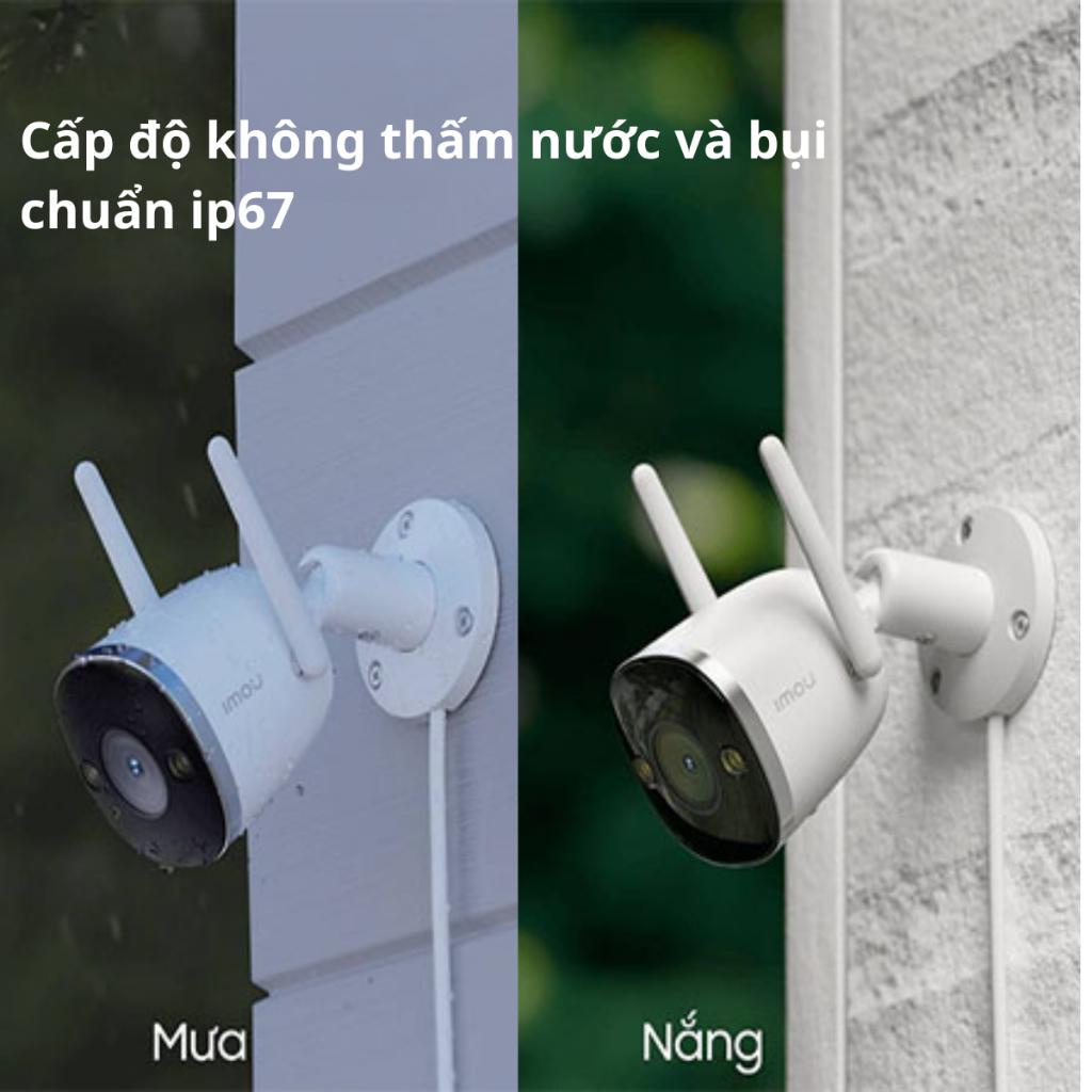 Camera Wifi Ngoài Trời 3MP IMOU IPC-F32P I Phát Hiện Chuyển Động, Chuẩn Chống Nước ip67 - TRANGIATELECOM Hàng chính hãƞg Hàng nhập khẩu