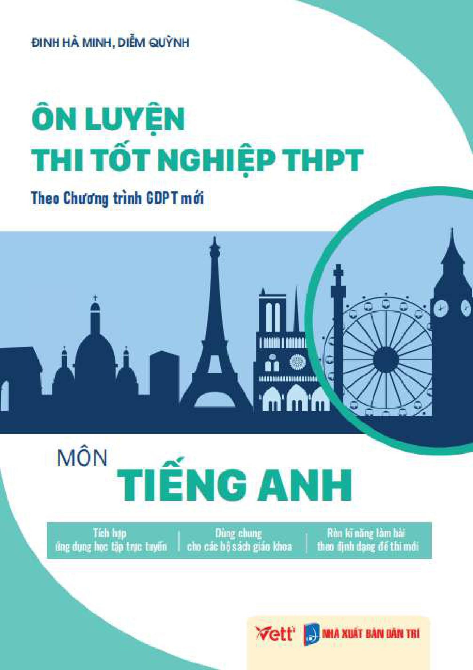 Sách - Ôn Luyện Thi Tốt Nghiệp THPT Theo Chương Trình GDPT Mới - Môn Tiếng Anh - ảnh 3