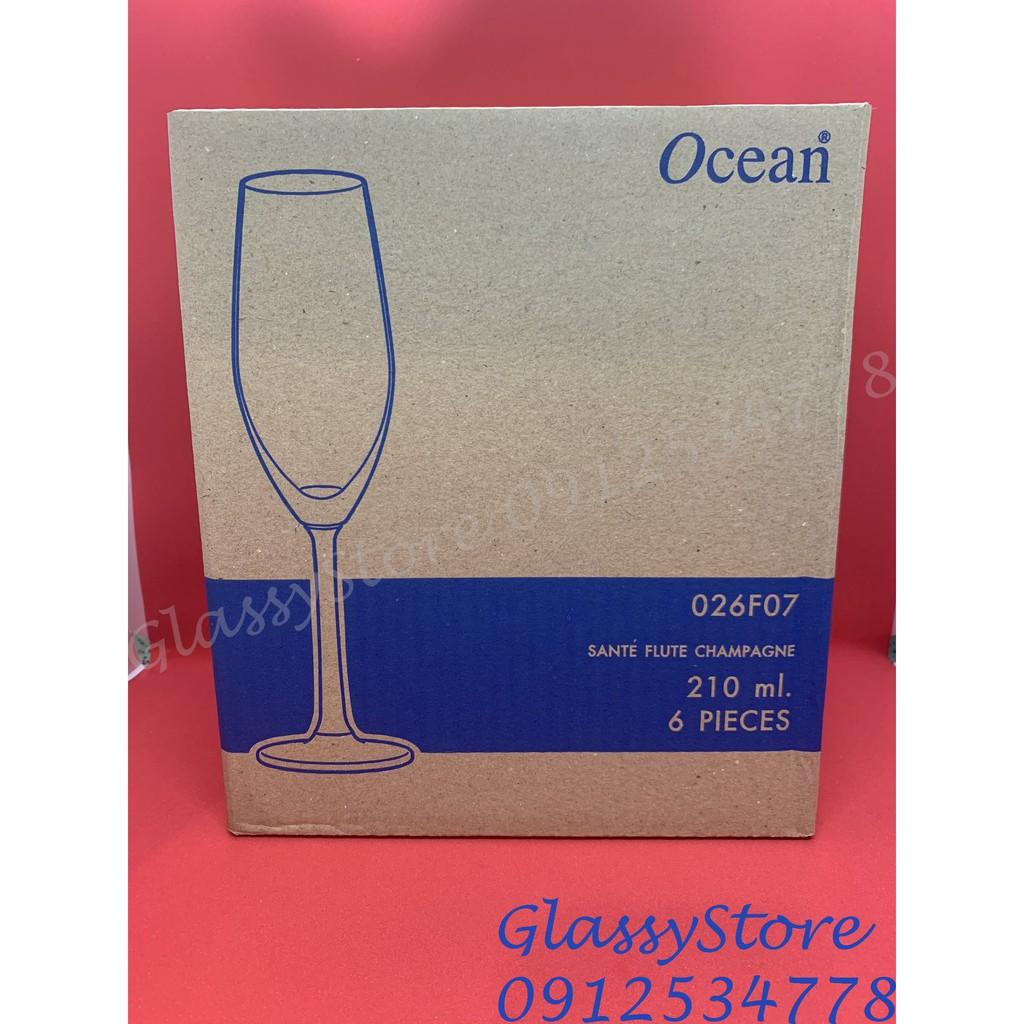 Ly rượu thủy tinh Ocean Champagne Flute Santé 1026F07 - Hàng chính hãng