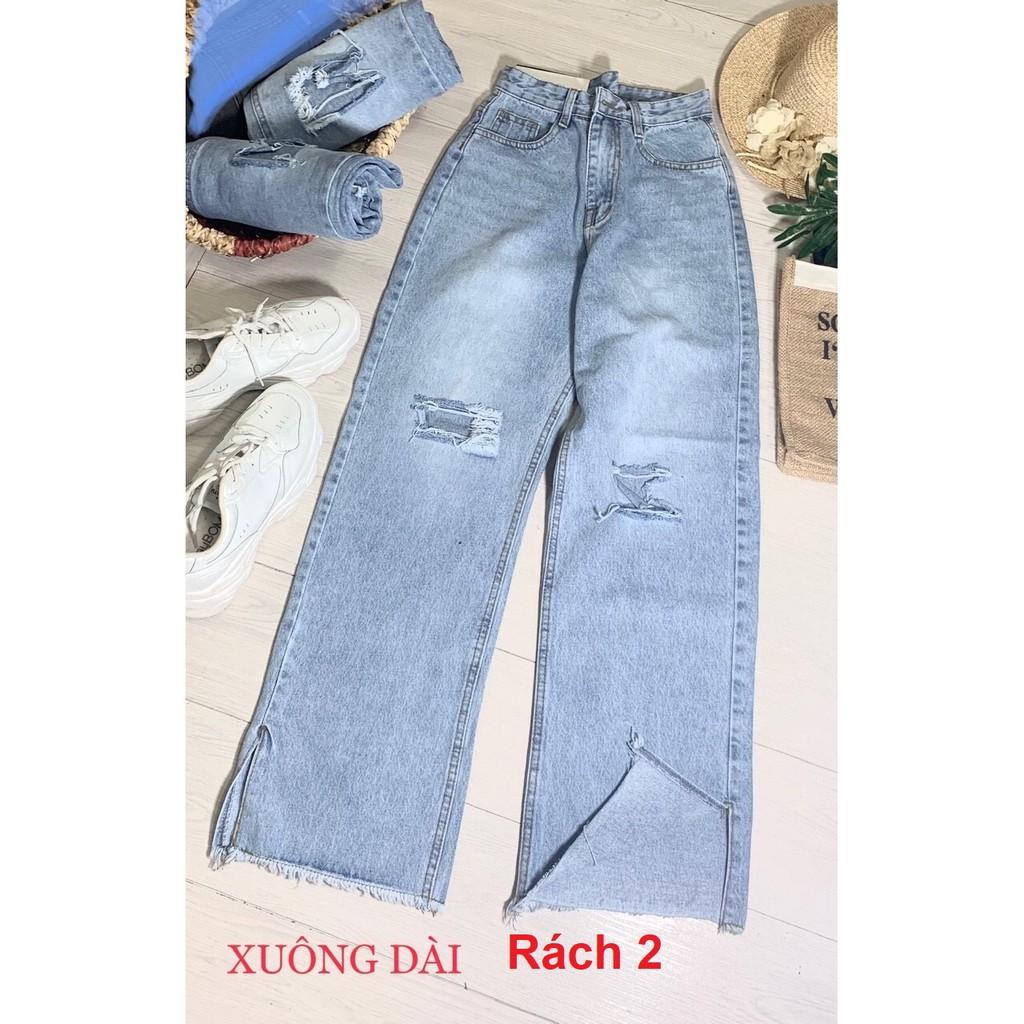 Quần jeans ống rộng Unisex OR123