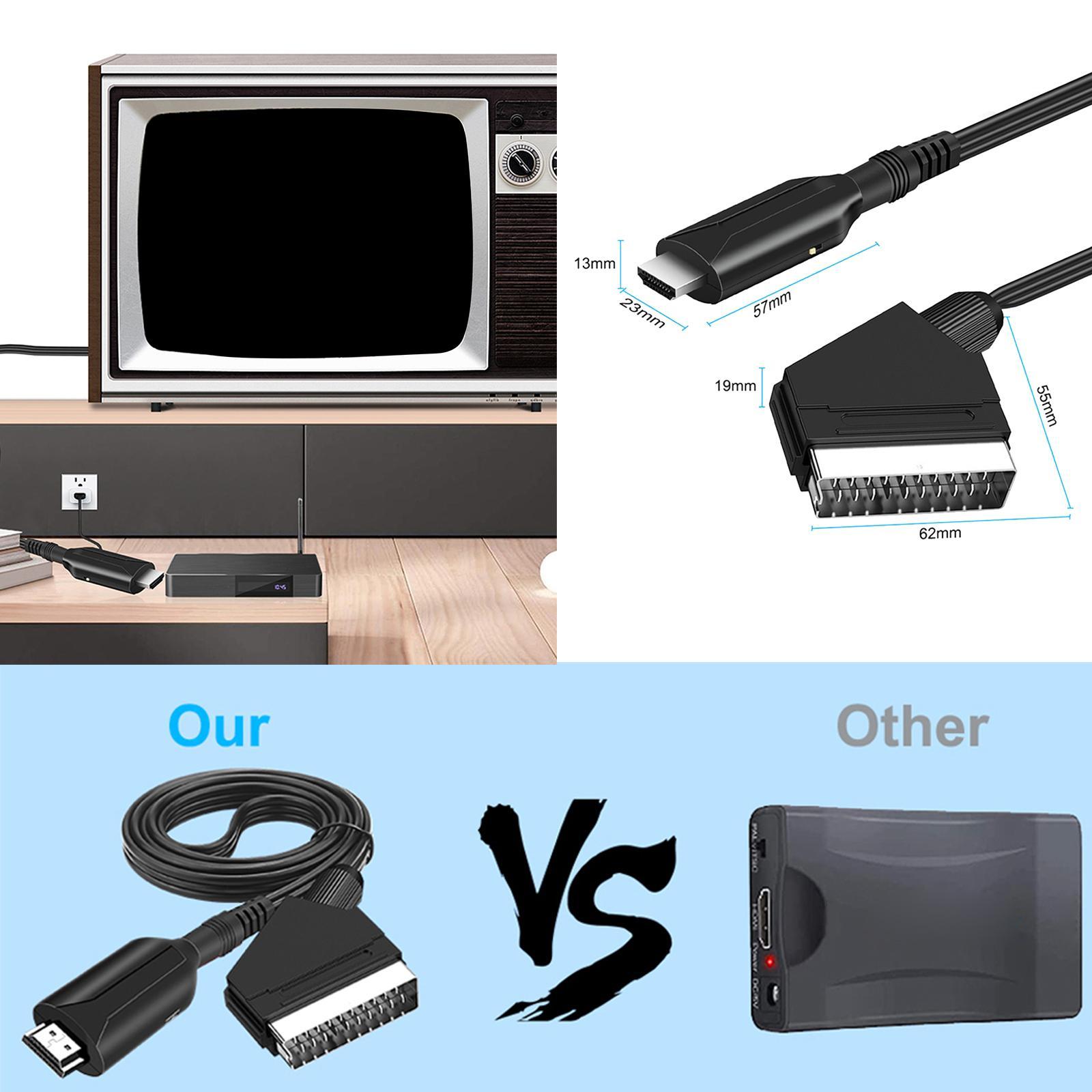 To Cable Converter with USB Cable for Computer Monitor