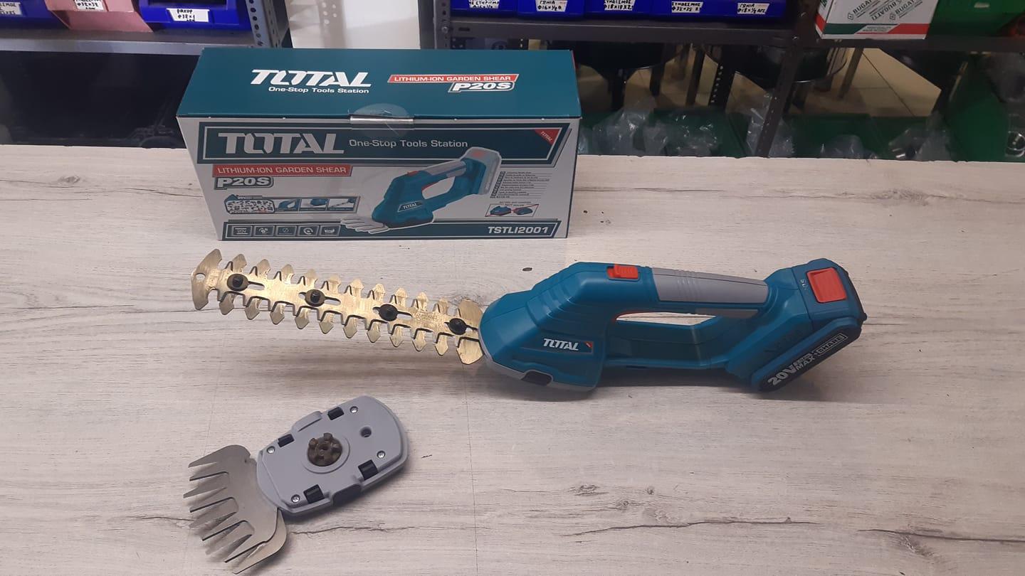 MÁY CẮT HÀNG RÀO DÙNG PIN 20V TOTAL TSTLI2001 - HÀNG CHÍNH HÃNG