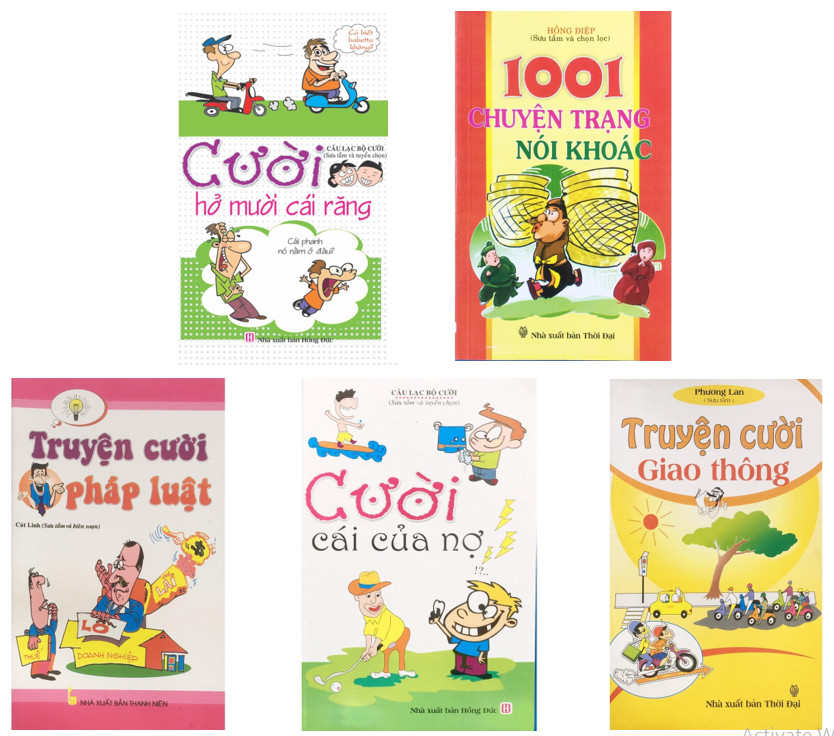 Sách - Combo 5 cuốn Truyện Cười (khổ to bc) - ndbooks