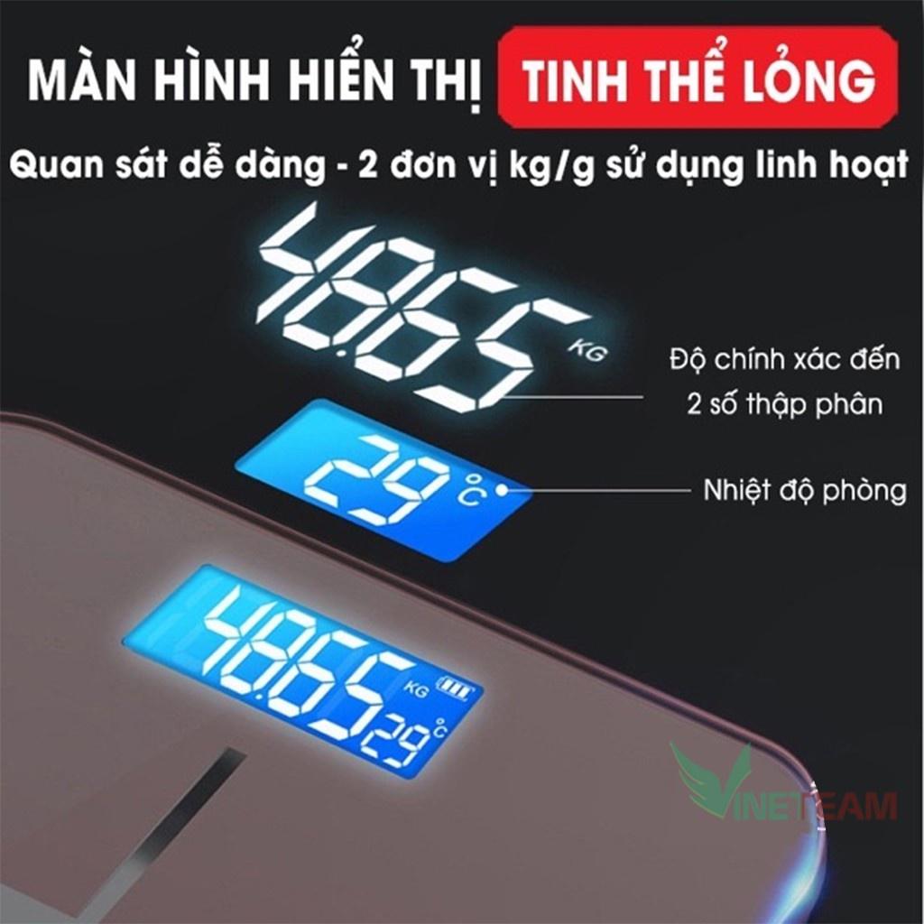 CÂN ĐIỆN TỬ SỨC KHỎE - KÍNH CƯỜNG LỰC VUÔNG - ĐO CHÍNH XÁC -DC4225