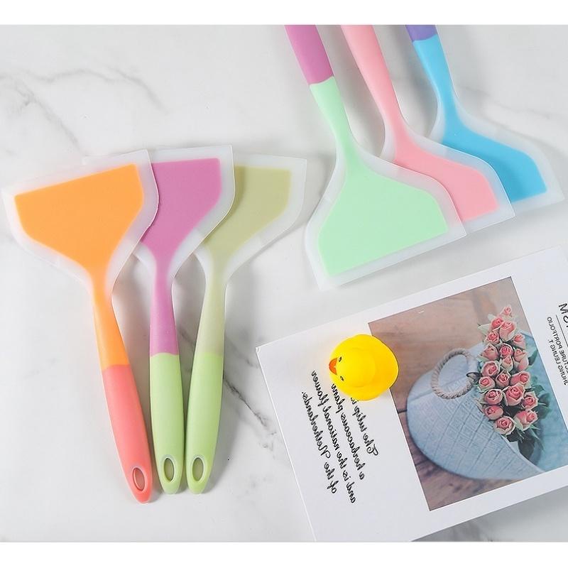 Spatula Cây Vét Bột Phới Trộn Bột Dạng Phẳng Xúc Lật Thức Ăn Nhà Bếp Bằng Silicon Chịu Nhiệt Cao Cấp - SPAPHANG255