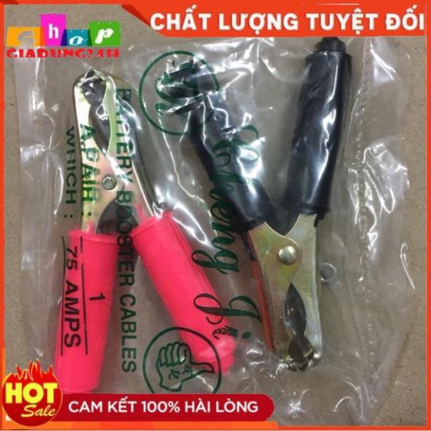 Combo một đôi kẹp bình ắc quy mạ đồng loại to