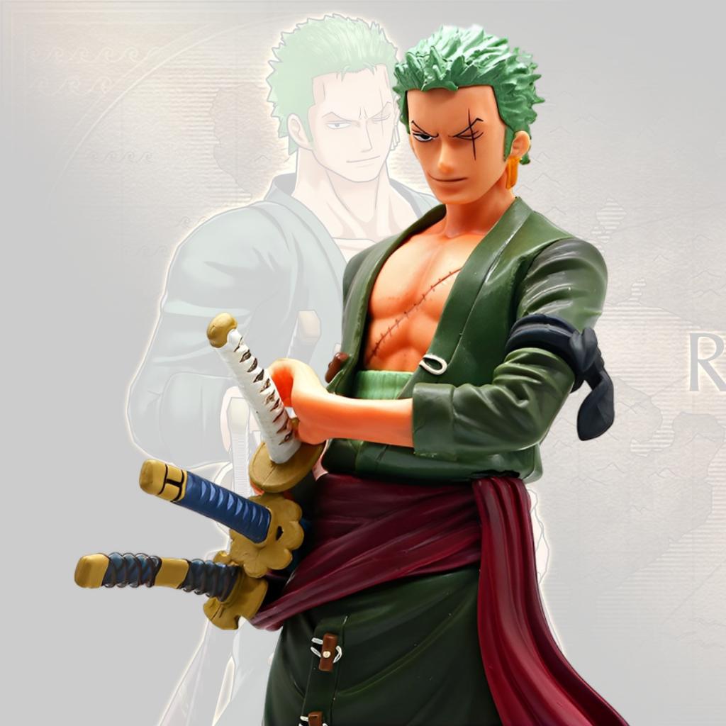Mô Hình Zoro 28cm Mô hình One Piece Cao Cấp, Figure Mô Hình Anmie One Piece Luffy Vua Hải Tặc