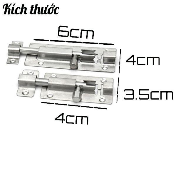 Bản lề then chốt gài cửa INOX 100%