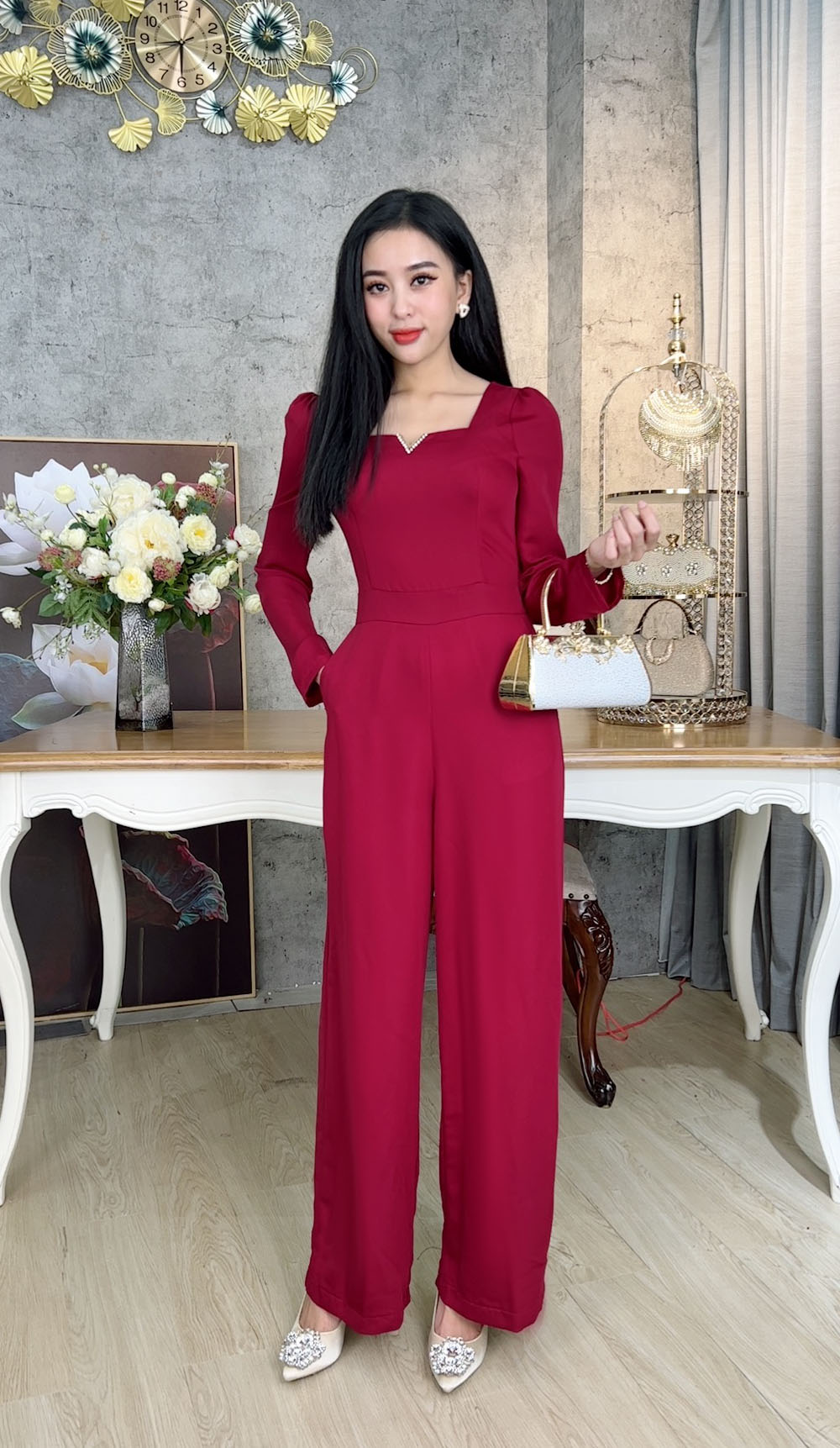 Bộ Trung Niên [ Linh Trà ] (LT 118) Trẻ Trung Thiết Kế Trang Nhã Thanh Lịch Bigsize Đi Làm Đi Tiệc Cho Bà Cho Mẹ U50