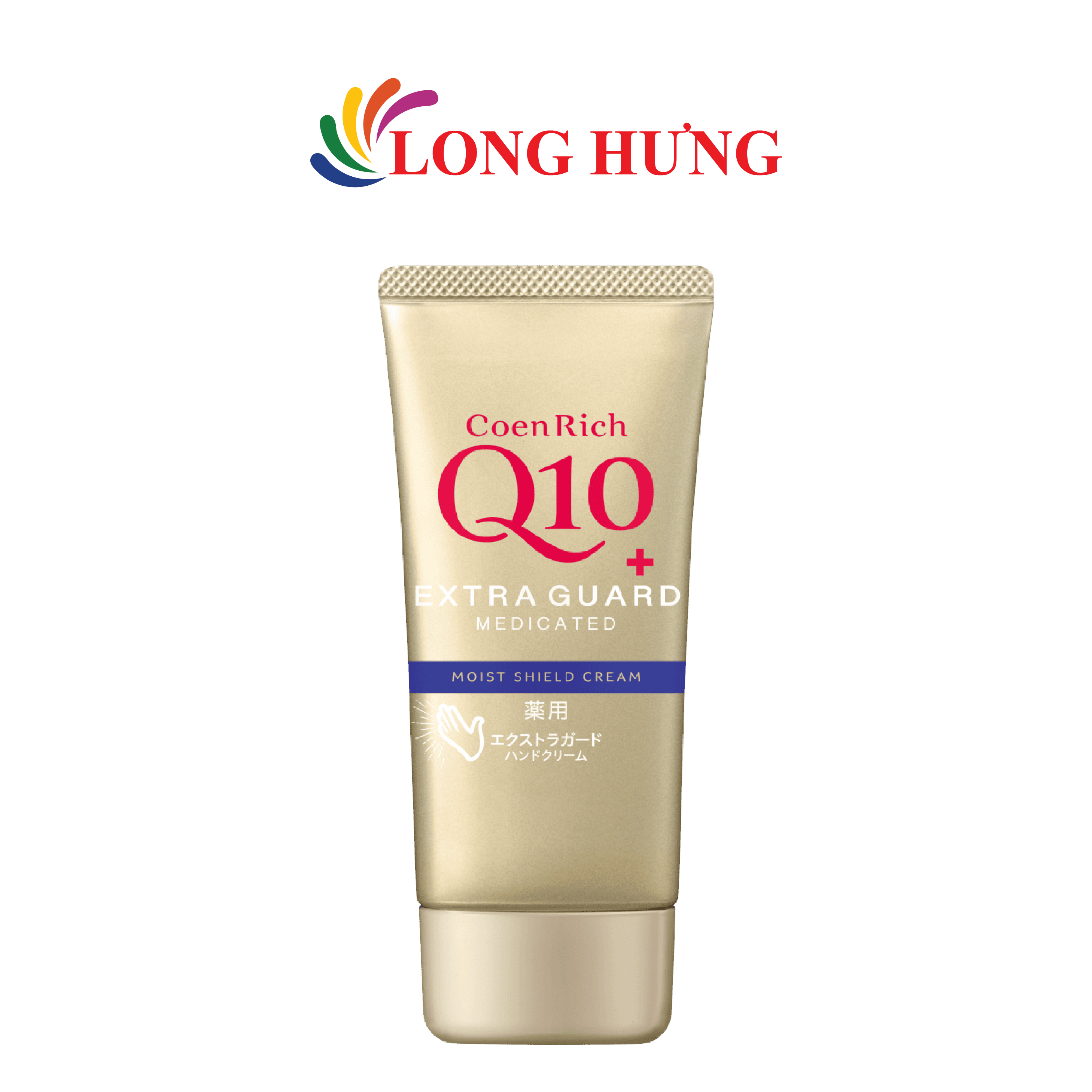 Kem cấp ẩm da tay chuyên sâu CoenRich Q10+ Extra Guard Moist Shield Cream (80g) - Hàng chính hãng