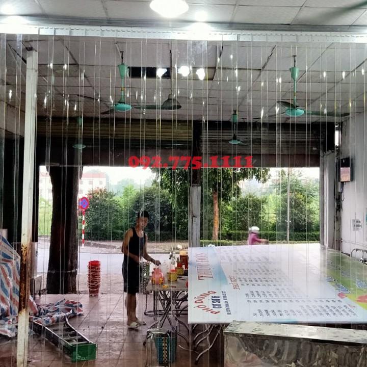Rèm nhựa PVC ngăn lạnh điều hòa