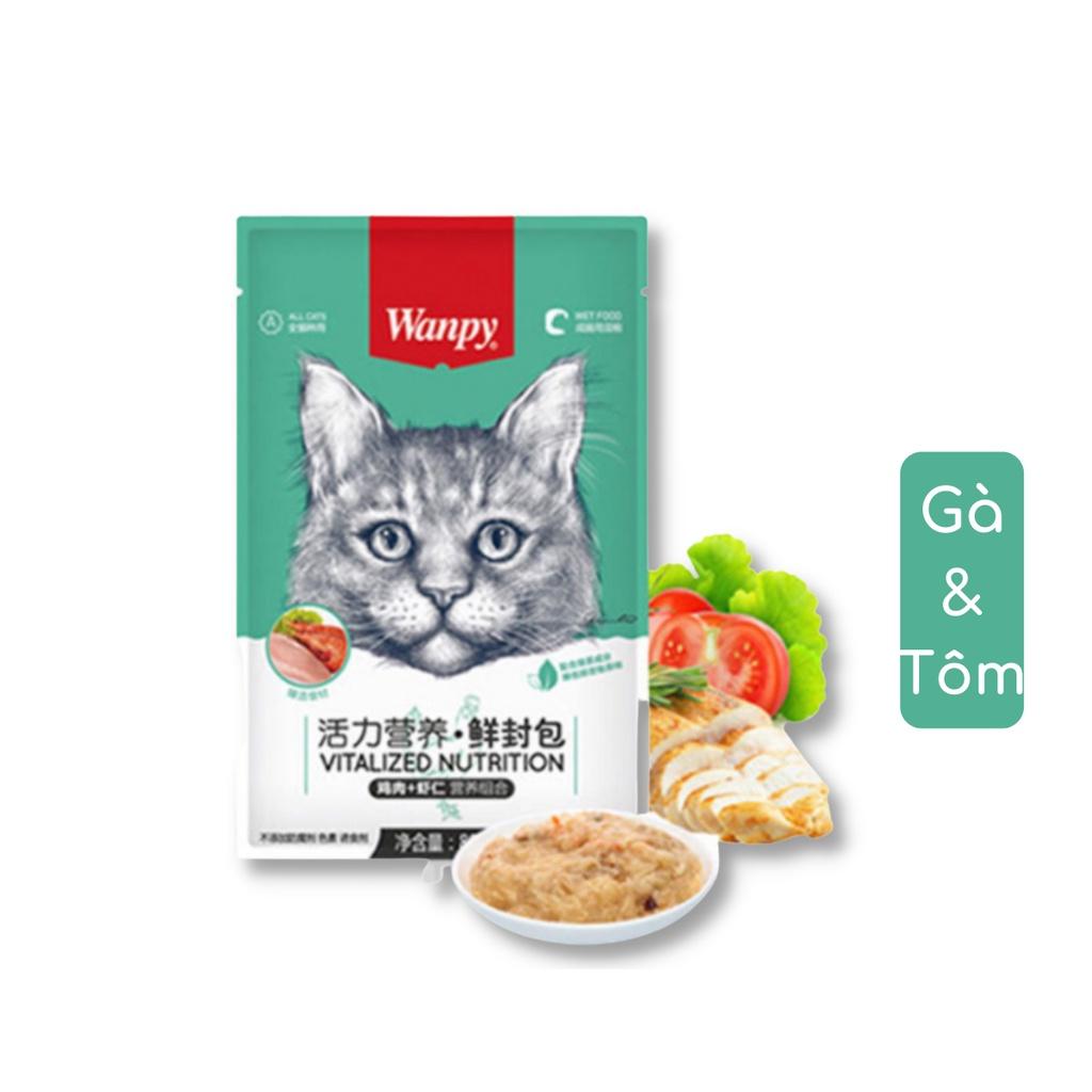 Pate Mèo Wanpy Hương Vị Thơm Ngon Giúp Ổn Định Tiêu Hóa, Giảm Mùi Hôi Miệng, Chất Thải - Haimin Petshop