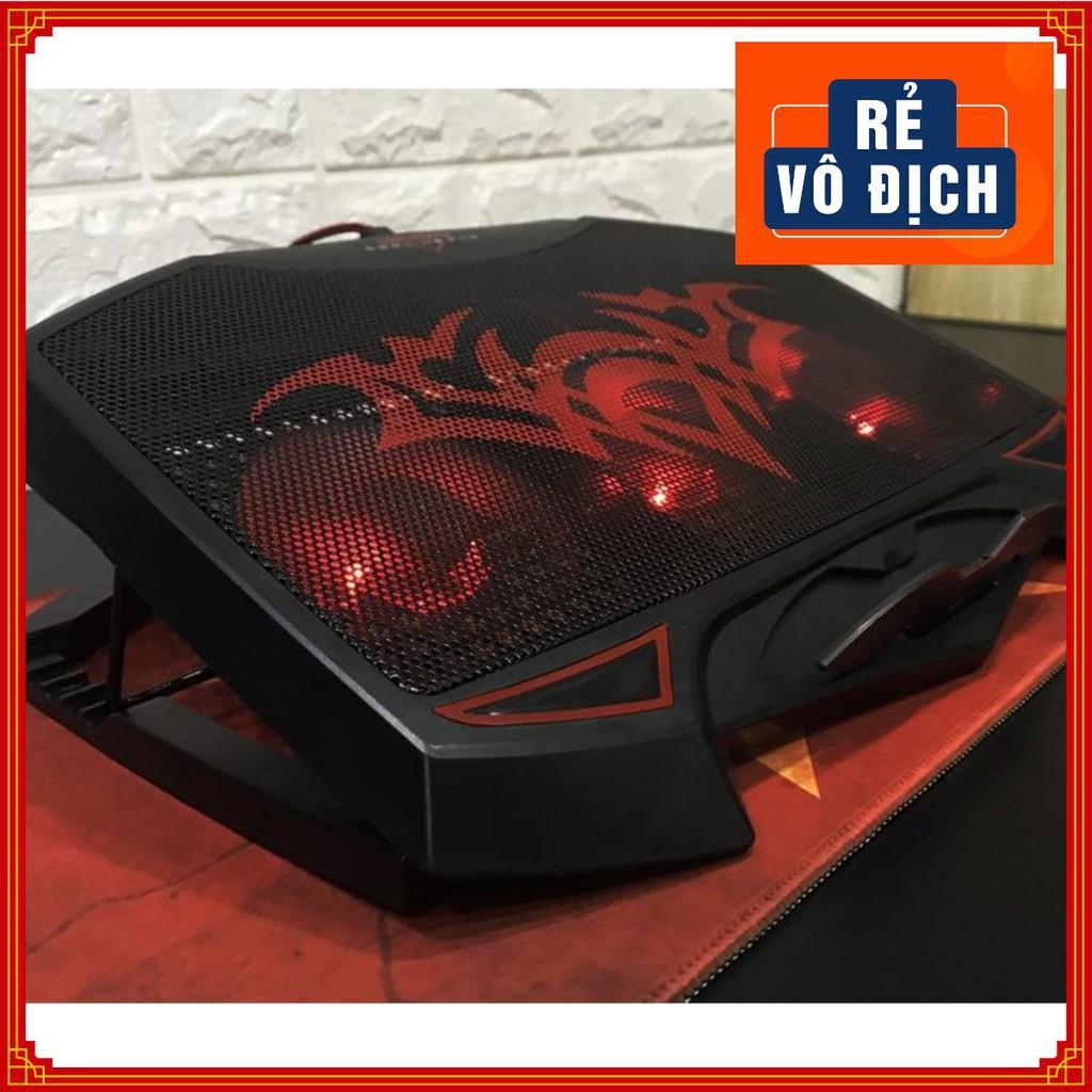 ️ Đế Tản Nhiệt Máy Tính Laptop Gaming Cao Cấp, 3 Quạt Gió, Thiết Kế Độc Đáo