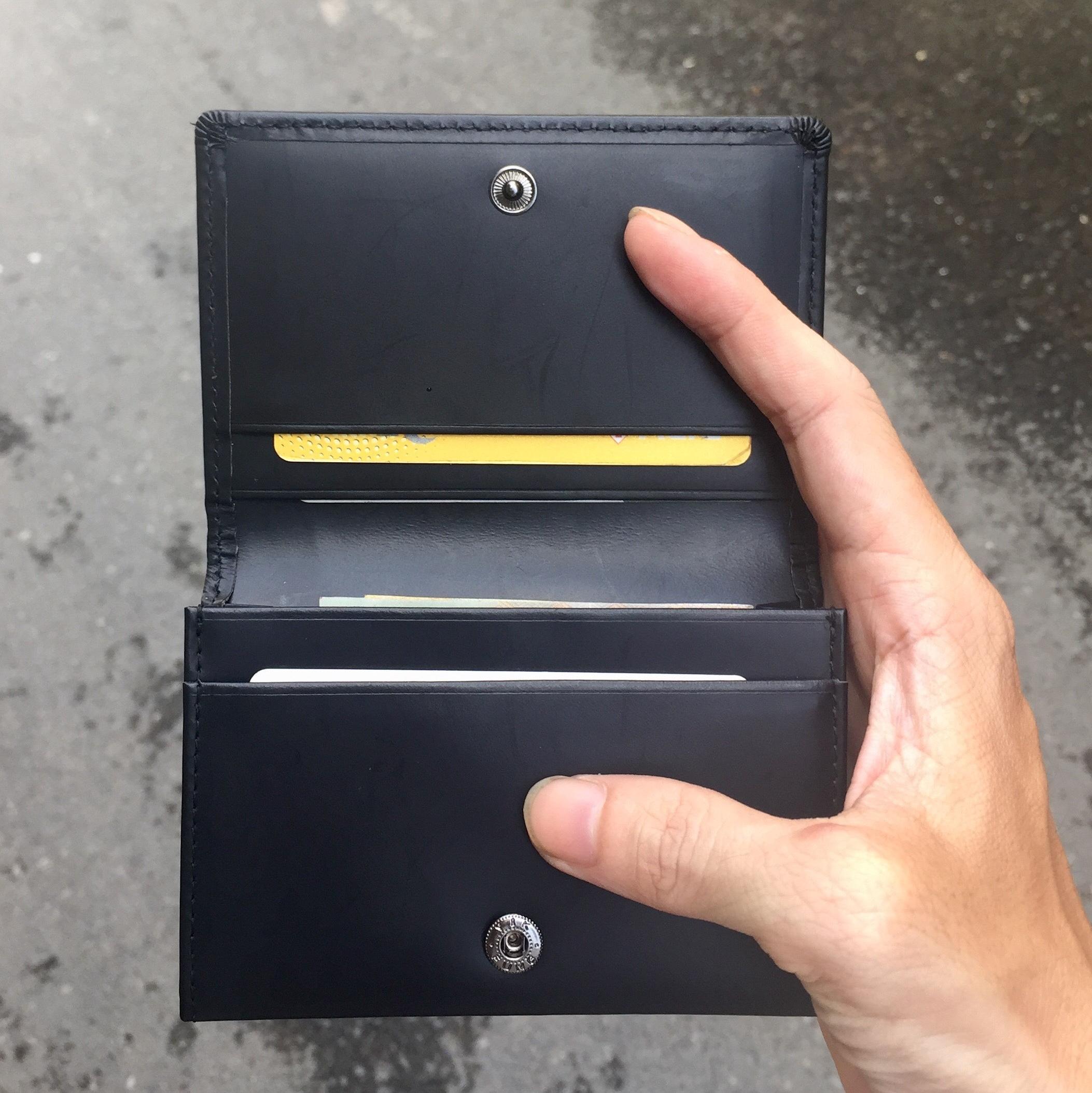 Bóp/ Ví Đựng Thẻ ATM ( Card Holder) Da Bò Cao Cấp, Thiết Kế Tinh Tế, Thời Trang V2 2020 - ORCO (Kích thước 11 cm x 8 cm)