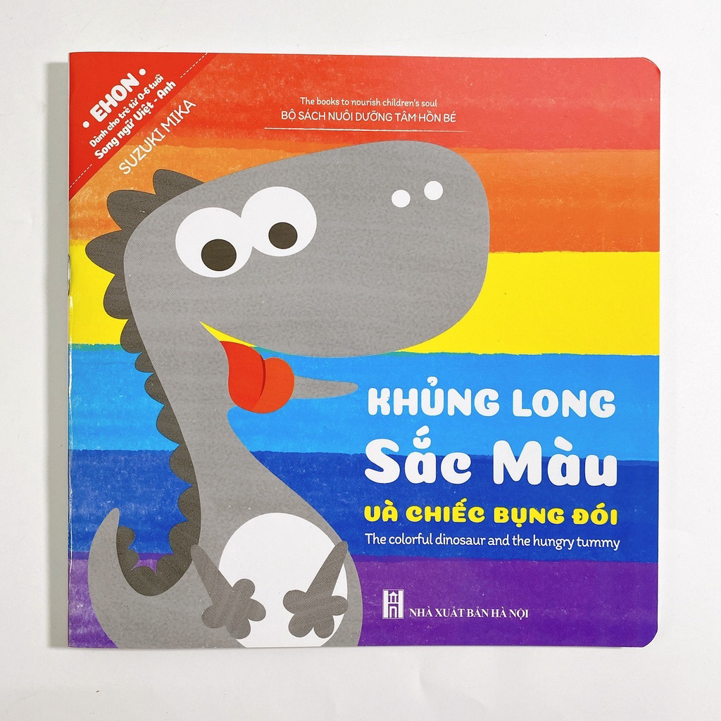 Sách - Ehon Song ngữ Việt Anh Cho Bé từ 0 đến 6 tuổi (bộ 10 cuốn có file âm thanh quét mã QR)