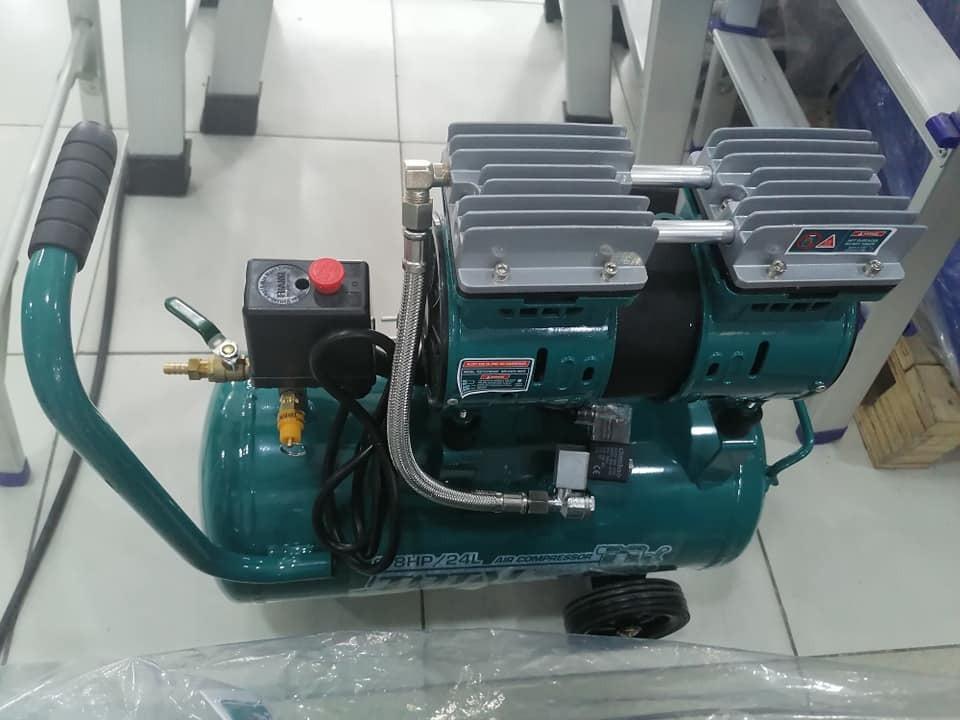 MÁY NÉN KHÍ KHÔNG DẦU 600W(0.8HP) 24L TOTAL TCS1075242 - HÀNG CHÍNH HÃNG