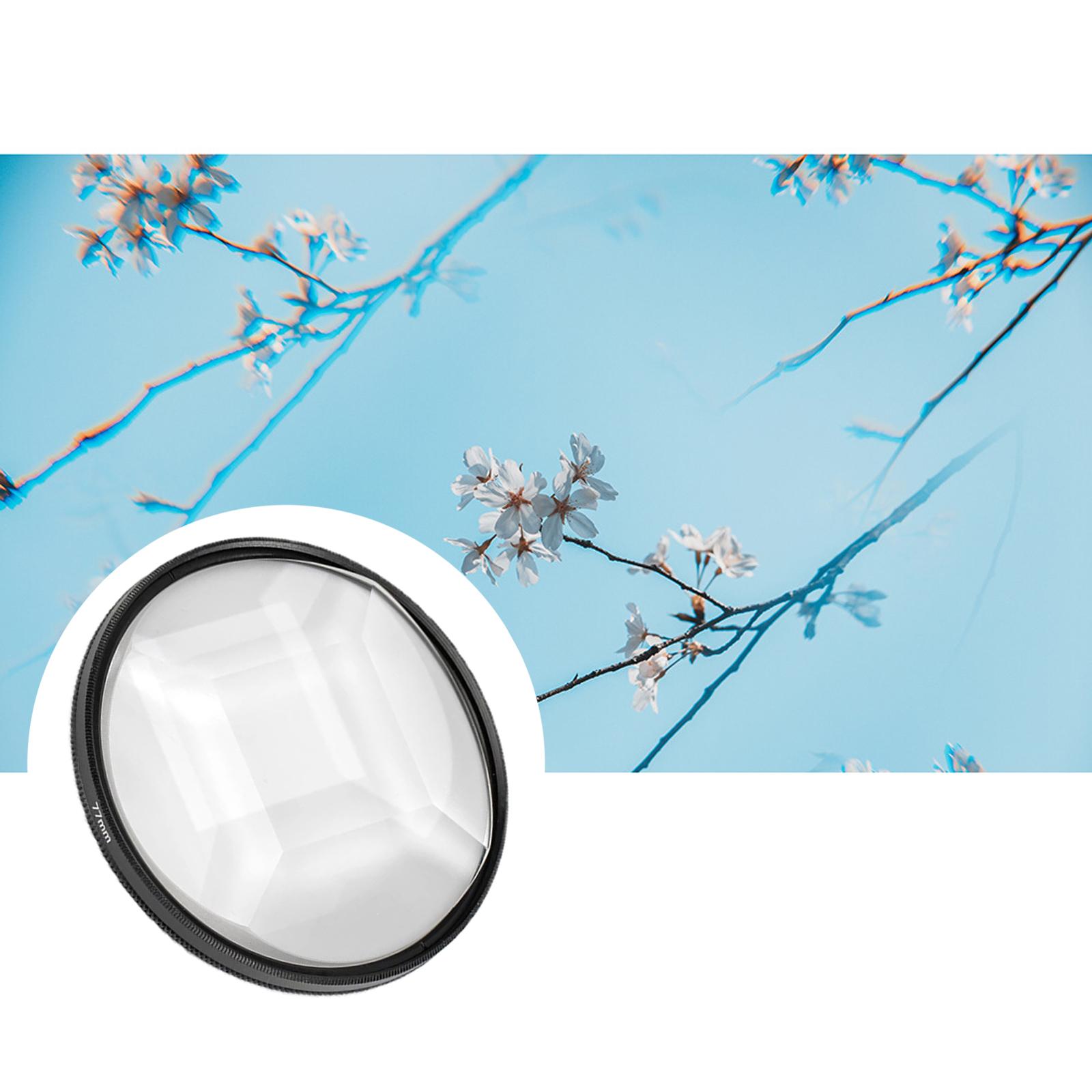 Special Effects SLR Camera 77mm Filter Lens Accessories for Photographing People, Animals, Scenery