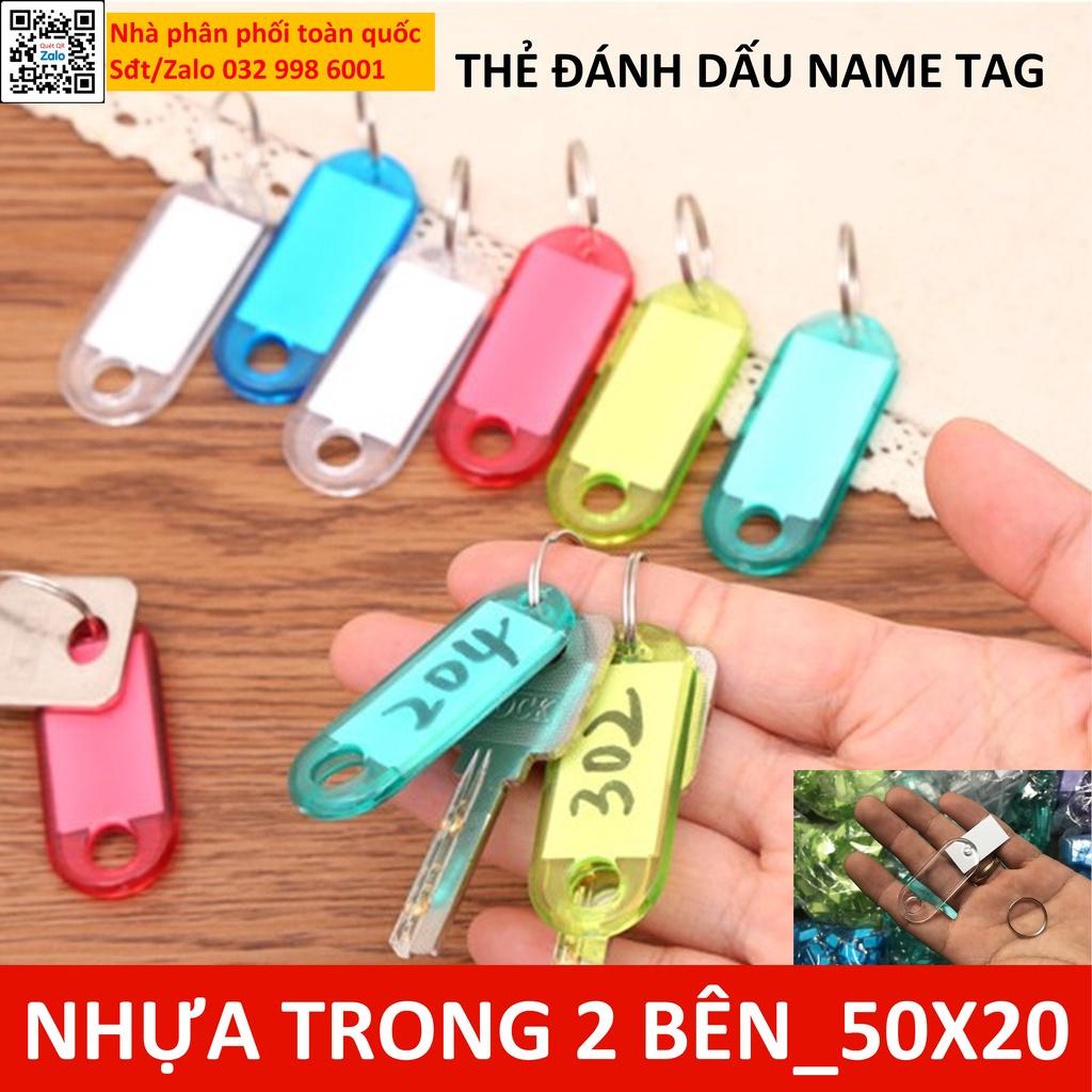 Móc khóa name tag Thẻ ghi nhớ chìa khóa tag name viết thông tin đánh dấu key tag Thẻ chìa khóa Móc chìa khóa yeah