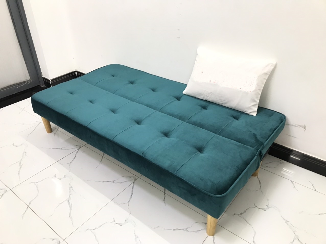 Bộ ghế sofa bed 1m7x90, sofa giường phòng khách sivali06, salon sivali06