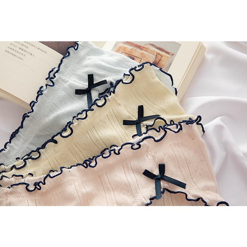 Quần Lót Nữ Cotton Thoáng Khí Thời Trang Ngang Eo . Hàng Loại Đẹp.